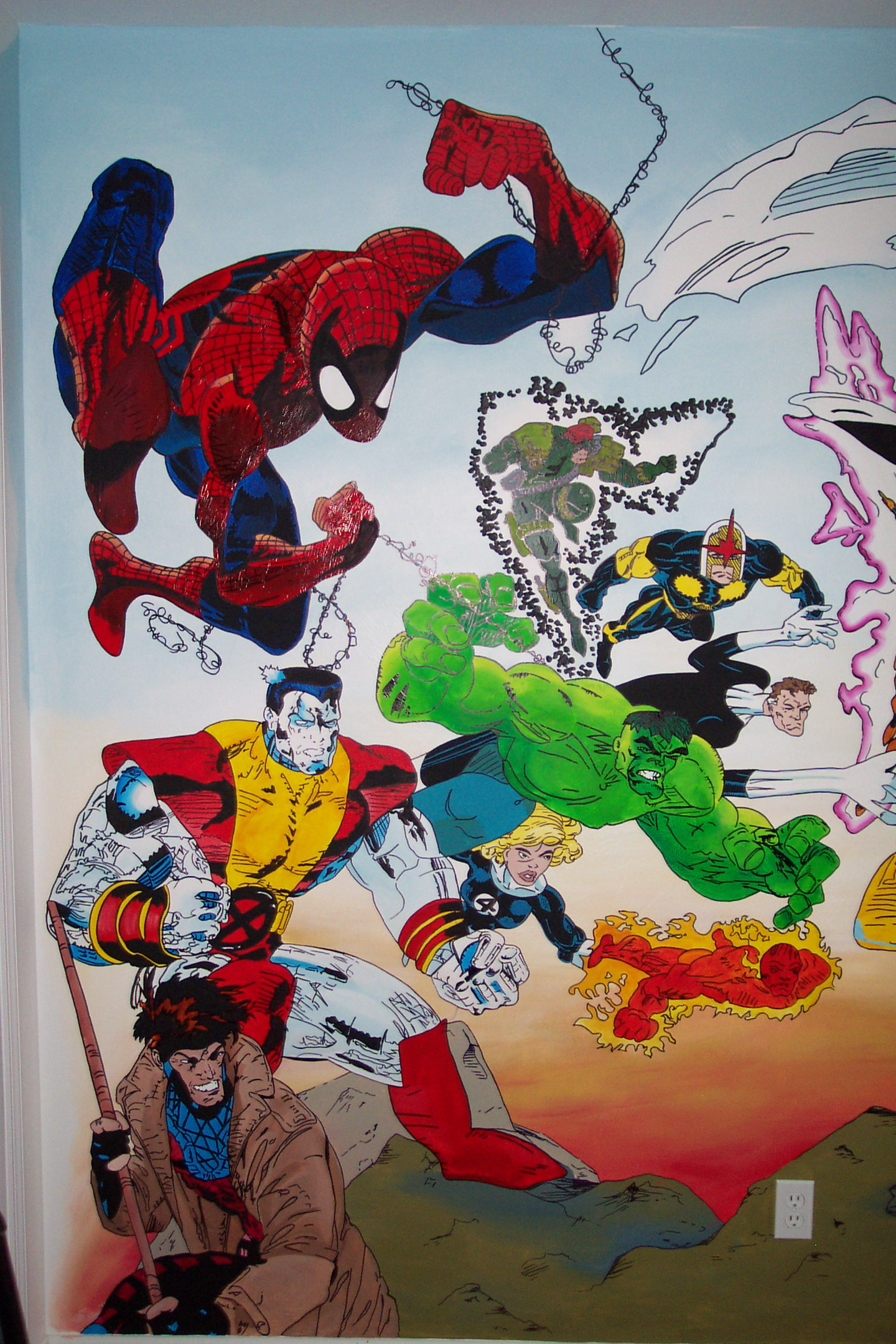 comic close-up